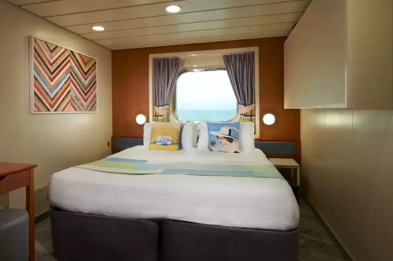 Cabina exterior con mirador