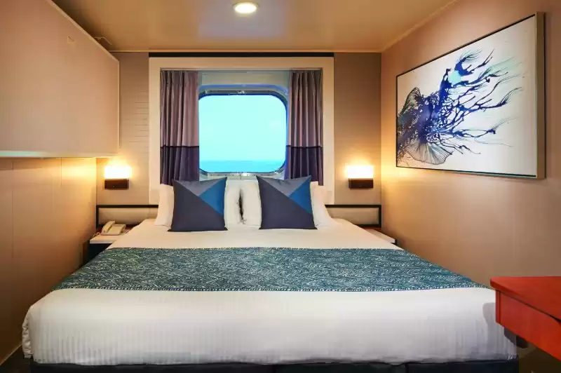 Cabina exterior con mirador