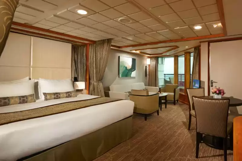 Suite Penthouse Deluxe con gran balcón con vistas a la proa