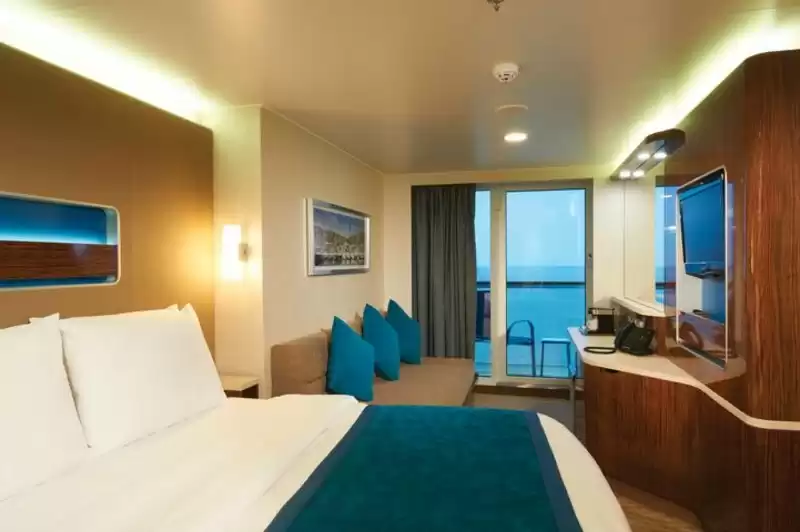 Cabina con balcón grande