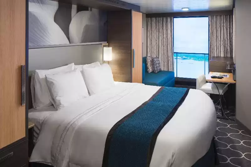Cabina interior con balcón virtual