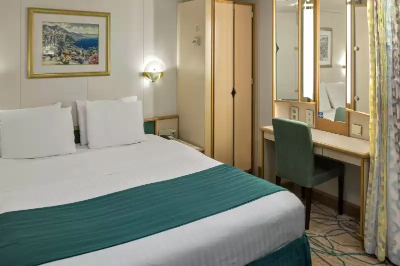 Cabina ultra espaciosa con vista al mar